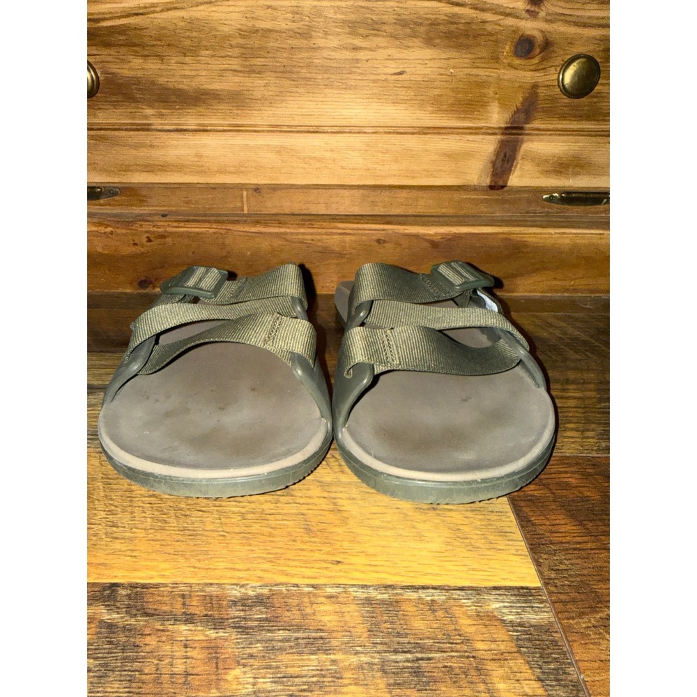Chaco Mens Chillos Slide Sandal Moss Green JCH107321 Size 9